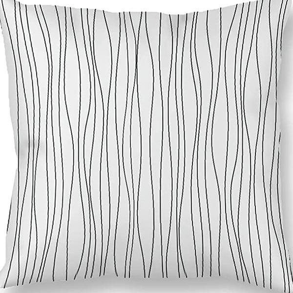 New Morandi Simple Abstract Style Pillow Linen Print Pillow Case Decorative Home Pillow Case