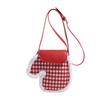 Autumn and Winter Bags Women's New Christmas Plaid Gloves Bag Niche Mobile Phone Bag Commuter Shoulder Messenger Bag