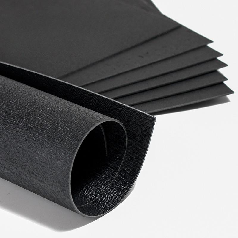 Schneidbare PE-Sockelleiste - 29x42cm Schwarz Strapazierfähiges Innenstützpanel für Gepäck (1,5 mm)