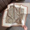 Women Imitation Silk Scarf Foulard Neckerchief Square 70cm Hairbands Shawls Wraps Bandana  New