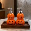 Cute Hand Soap Dispenser Grimace Pumpkin Bottle, Halloween Lotion Pump Creative Gift for Housewarming Refillable Container Liquid And Body Wash