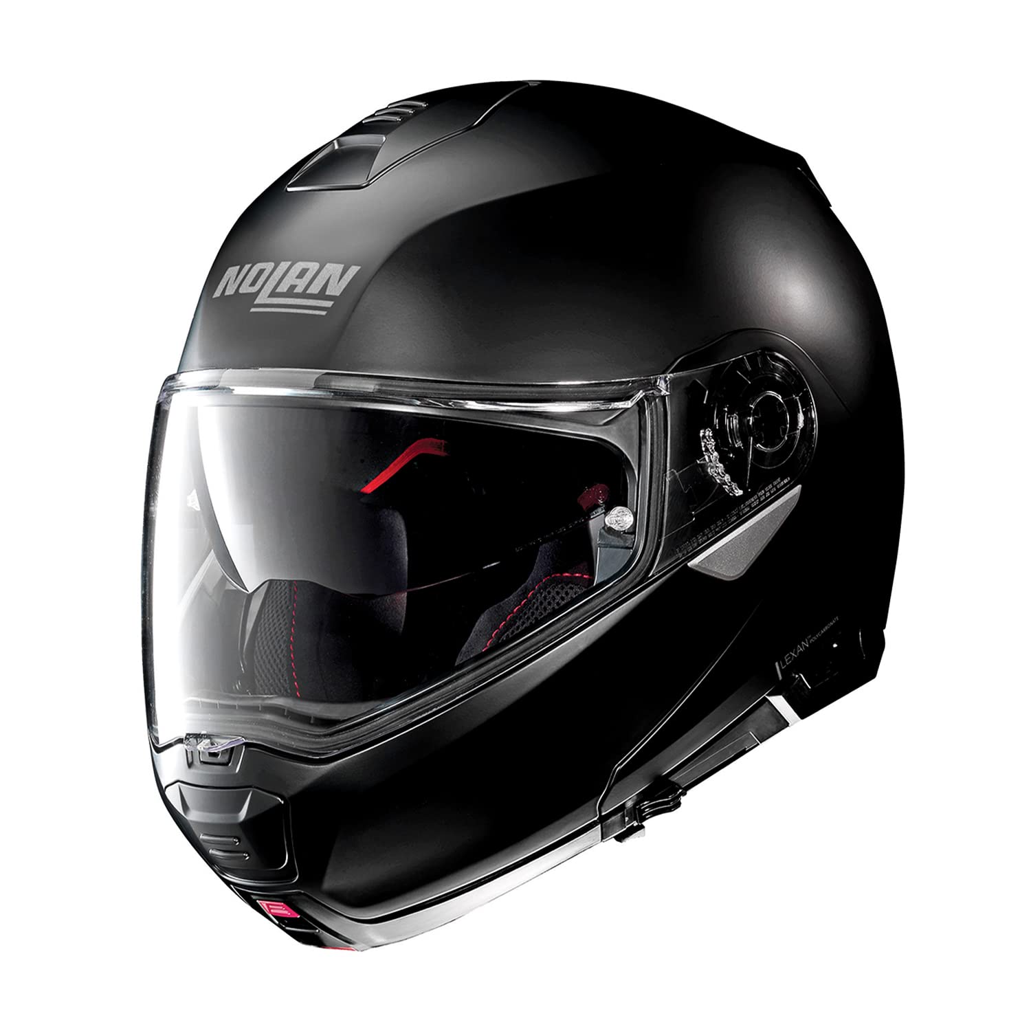 

NOLAN Motorcycle Helmet System XL Size Solid 19865 [] (61-62cm) N100-5 (Flat Black/10)