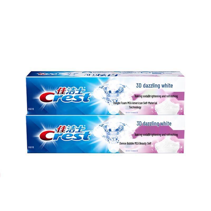 

Crest 3D White Fresh Brightening Toothpaste Twin Pack
