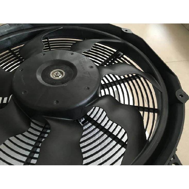 High Performance Universal Brushless Radiator Fan for Bus Air Conditioning System 16inch Condenser 24V Car Radiator Cooling Fan