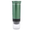 Portable Capsules Coffee Maker 72W 120ML Cup Full Automatic Outdoor Ground Coffee Machine for Home Travel Green