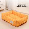 Dropshipping Long Faux Fur Pet Bed Comfortable Waterproof Plush Donut Round Dog Bed Soft Washable Cat Bed Removable Pet Cushion