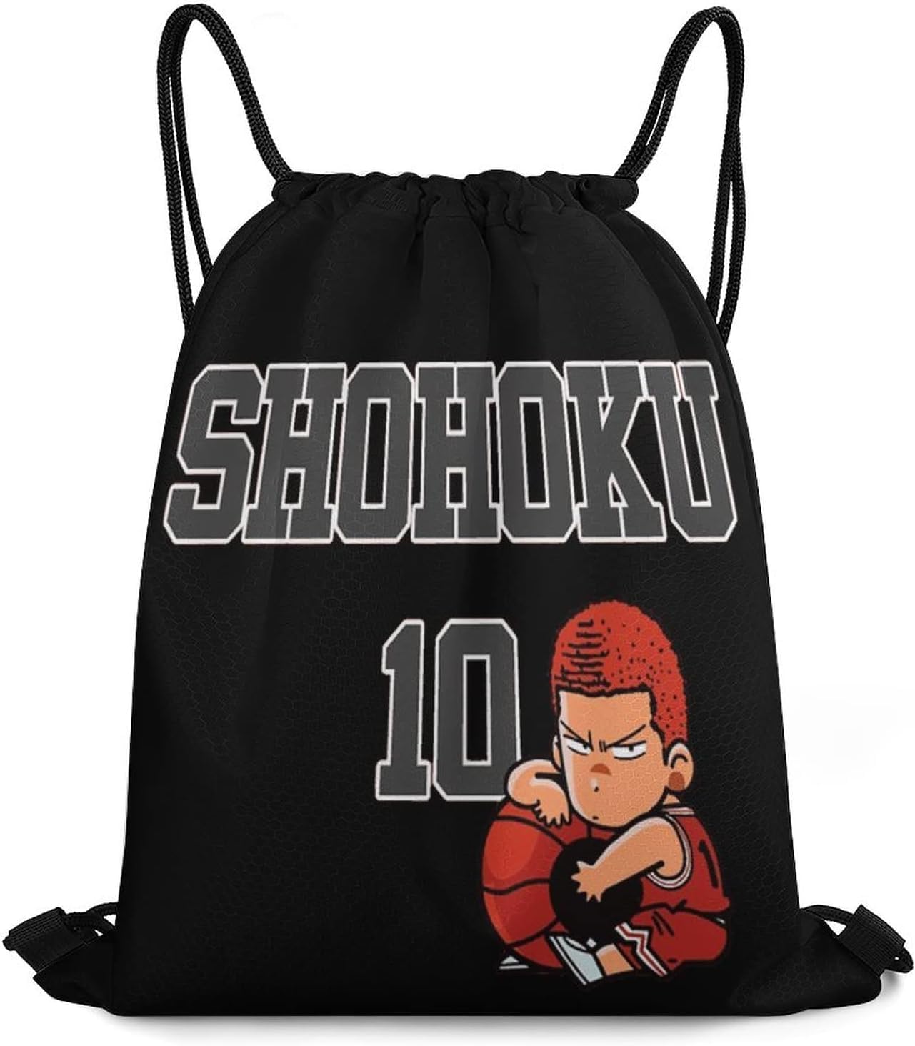 

Barasu Slam Dunk Gym Sack, Knapsack, Drawstring Bag, Lightweight, Waterproof, Travel, Outdoor, Sports, Gym Bag, Exercise Training, Unisex, Large Capac