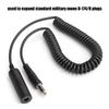 U92AU TO U174U Helicopter Military Headphone Extension Line Cable