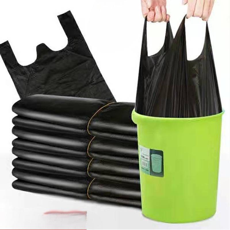 Vest-style Hand-held Garbage Bag Thickened Garbage Bag Household Disposable Hand-held