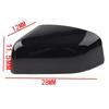 Gloss Black Left Wing Mirror Cover For Land Rover Range Rover Freelander 2 LR2