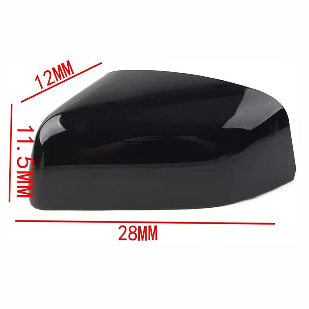 Gloss Black Left Wing Mirror Cover For Land Rover Range Rover Freelander 2 LR2