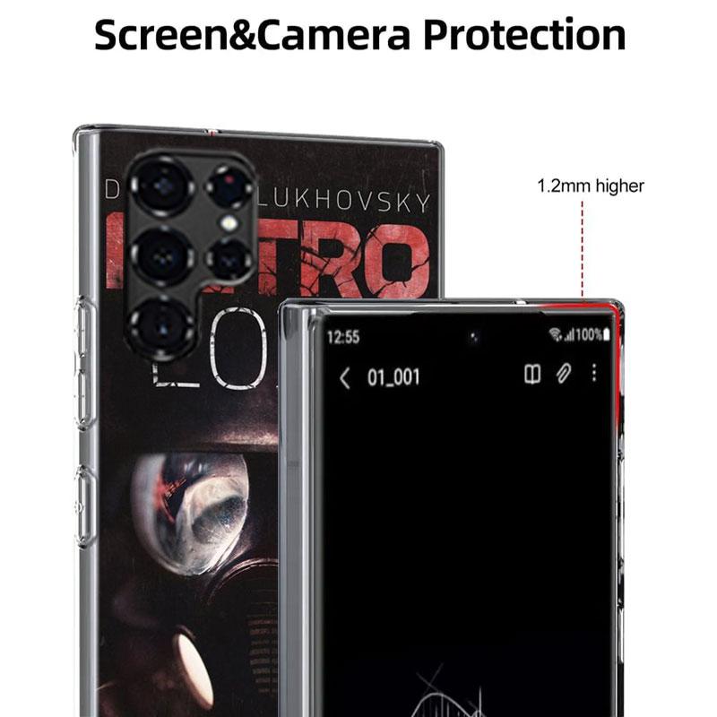 Metro 2033 Cases Phone Case for Samsung Galaxy S26 Ultra S25 Edge S24 S23 FE S21 Plus S20 S22 Cover TPU Capa Shell Shockproof Pa