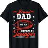Baseball Proud Dad Of An Official Teenager 13 Years Old T-Shirt