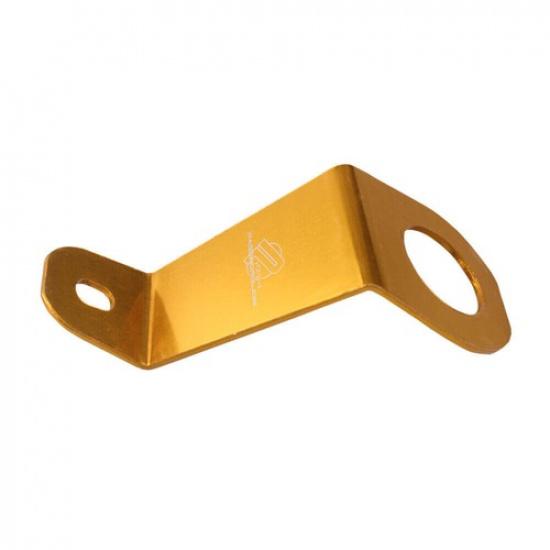 Gold JDM Billet Aluminum Radiator Stay Mount Bracket Kit for Honda Civic 92-95