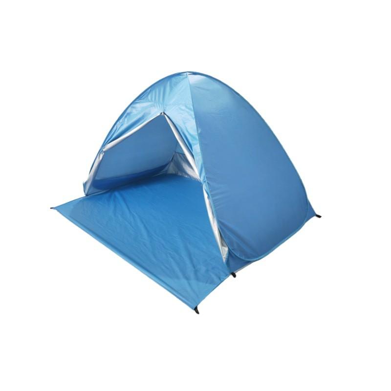Automatic Quick-Open Beach Tent With Two Windows Foldable Camping Shelter Outdoor Sand Forest Picnic Use