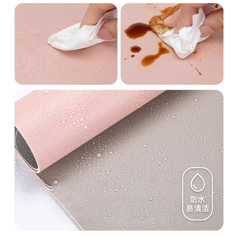 Waterproof Desk Mat Pad Double-Sided Mint Green 50X80