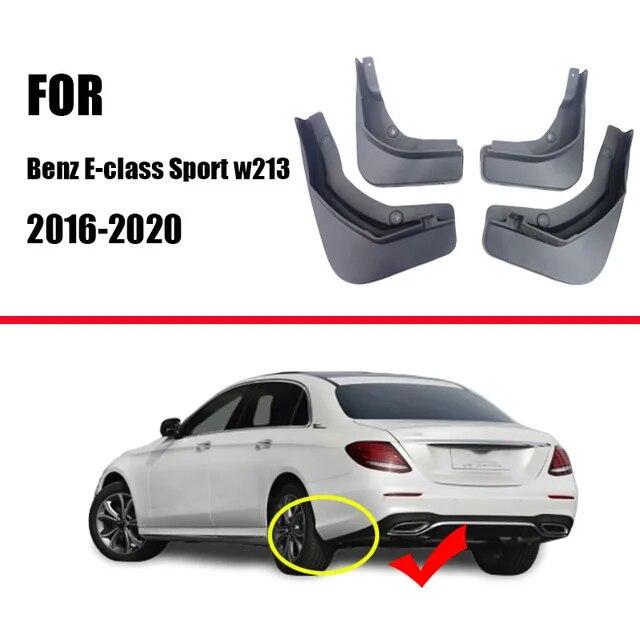 Skvettlapper For Benz E klasse W213 Skvettskjermer Fender E300 E260 Skvettlapper Skvettskjermer biltilbehør Front Reat 2016-