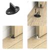 Nylon Adjustable Stay Roller Light Mounting Floor Guides  Bottom Sliding Door Hanger