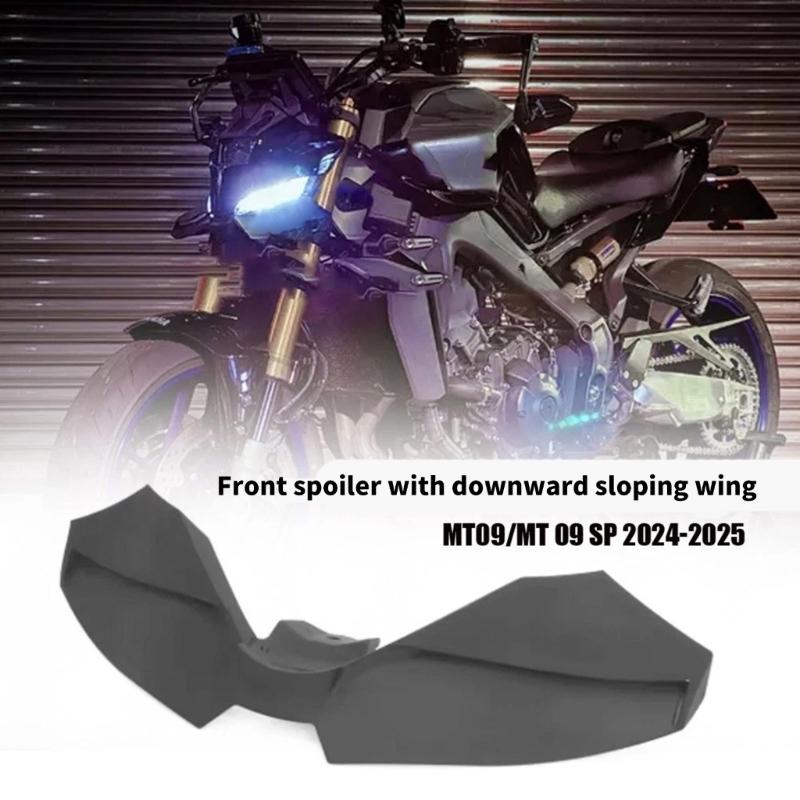 Motorcycle Front Fairing Winglets Aerodynamic Wing Cover Trim Spoiler Winglets Body Work Fairing for MT09 SP 2024 2025