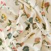 Exquisite Hollow Lace Flower Embroidery Fabric Floral Plants Cotton Gauze Fabric For Diy Sewing Baby Clothes Shirts Garments
