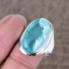 Hememorphite Genstone Handmade 925 Sterling Silver Jewelry Ring Size 8 KKG-533