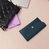 Ultra-Thin Cash Envelope Wallet For Male Female Wear-Resistant Pu Leather Money Binder Organizer Waterproof Money Pouch Holder