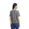 Calvin Klein Logo Print Short Sleeve T-Shirt Women Tops Gray 40WH113-P7E