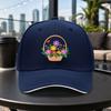 Flower Basket Pattern Baseball Cap Unisex Adjustable Duckbill Cap Casual Lightweight Outdoor Hat Multiple Colors
