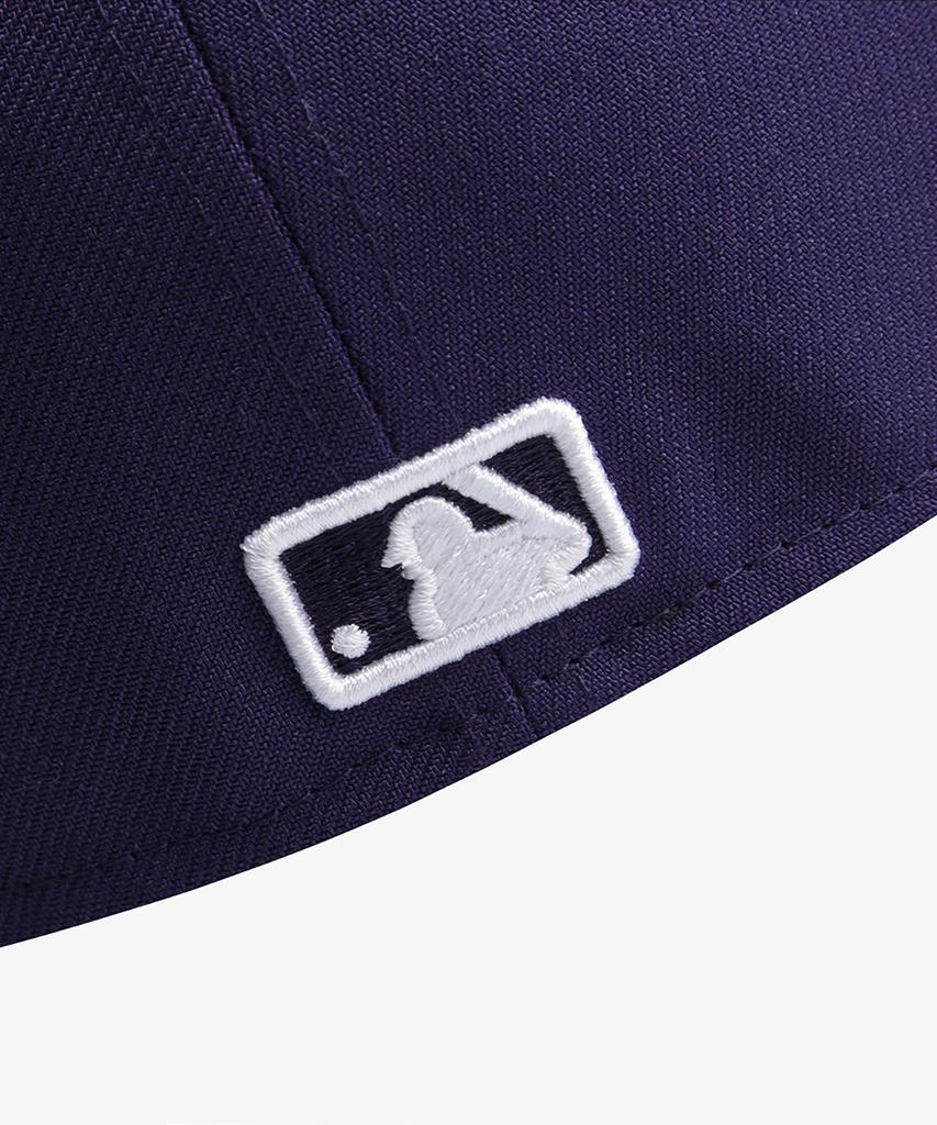 NEW ERA Mlb La Dodgers Basic Fitted Cap Purple 15131699
