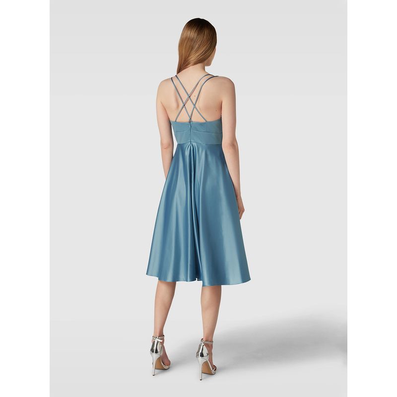 High end Formal Dress Short Satin Sling Guest dresses Dress