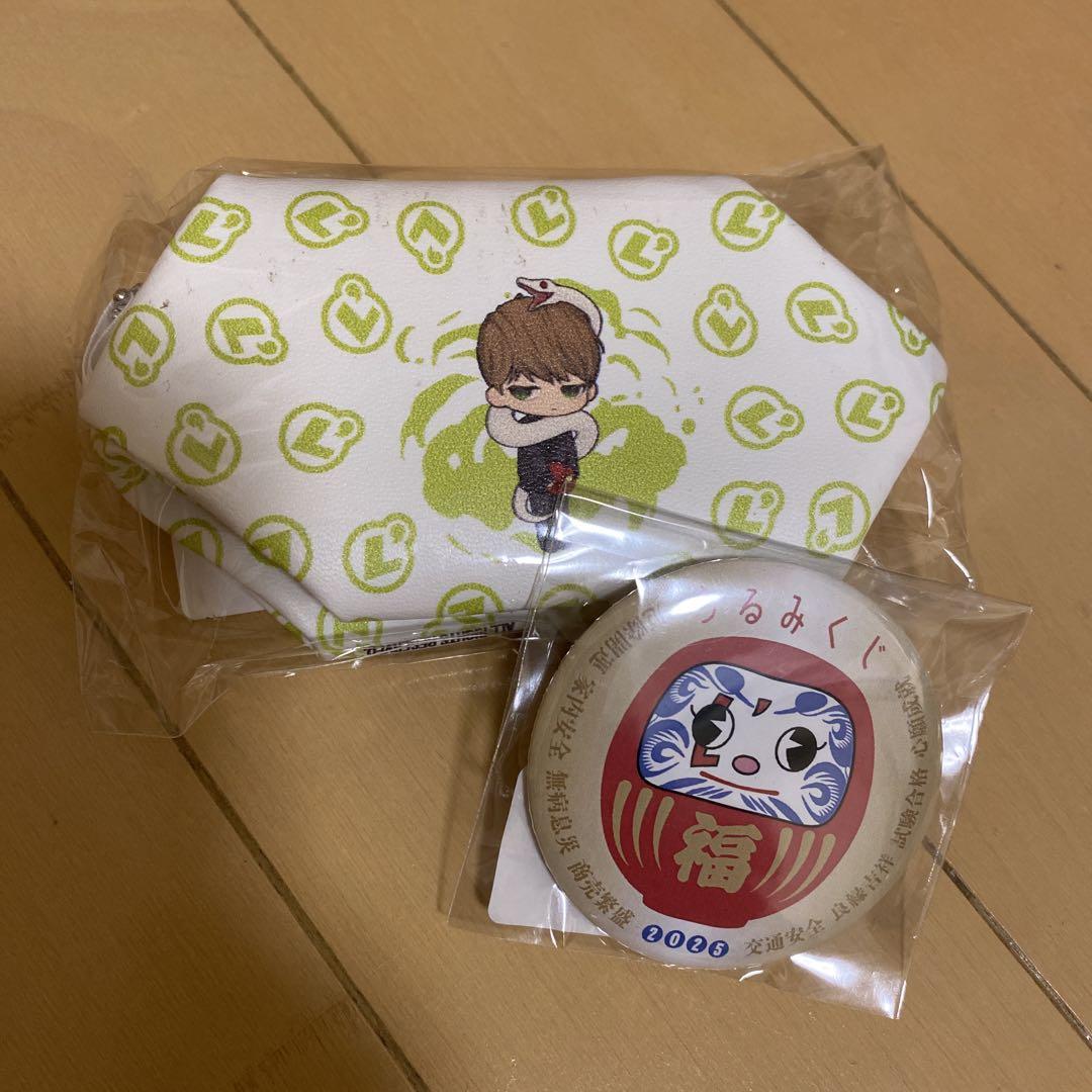 

[Б/У] Набор значков Ralumikuji 2025 Yukihiro Mini Pouch Can