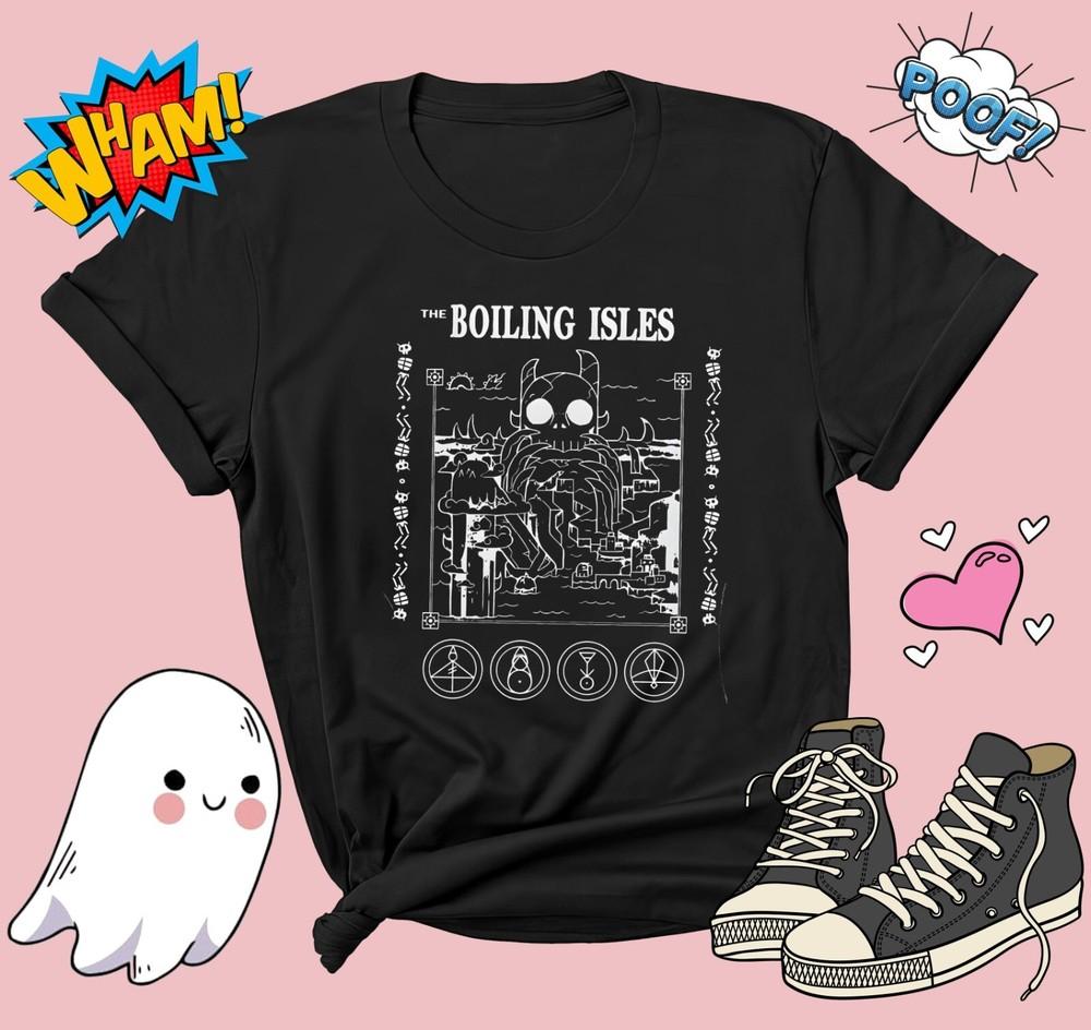 

Футболка Кипящие острова Футболка Мужская Женская Унисекс Футболка G779 S