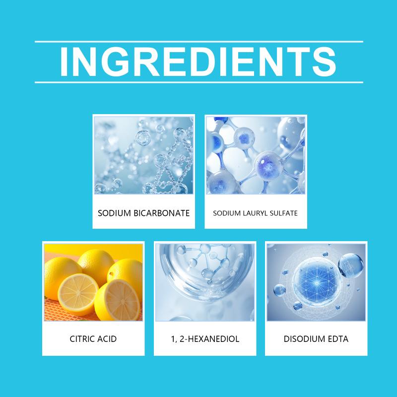 120g Toilet Cleaner Tablets Powerful Odor Eliminator Automatic Cleaning Descale Stain Remover For Household Toilet