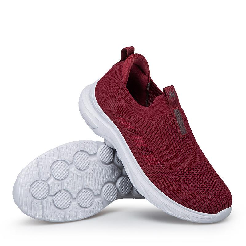 Spring, summer and autumn mesh shoes breathable and non-slip mother comfortable casual sports shoes