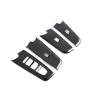 Car Styling Window Glass Lifting Buttons Frame Decoration Cover Trim For BYD Song Pro 2025 LHD Interior Accessories