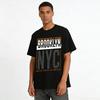 USA Vintage Morse Code Print Casual Tee Pure cotton T-shirt