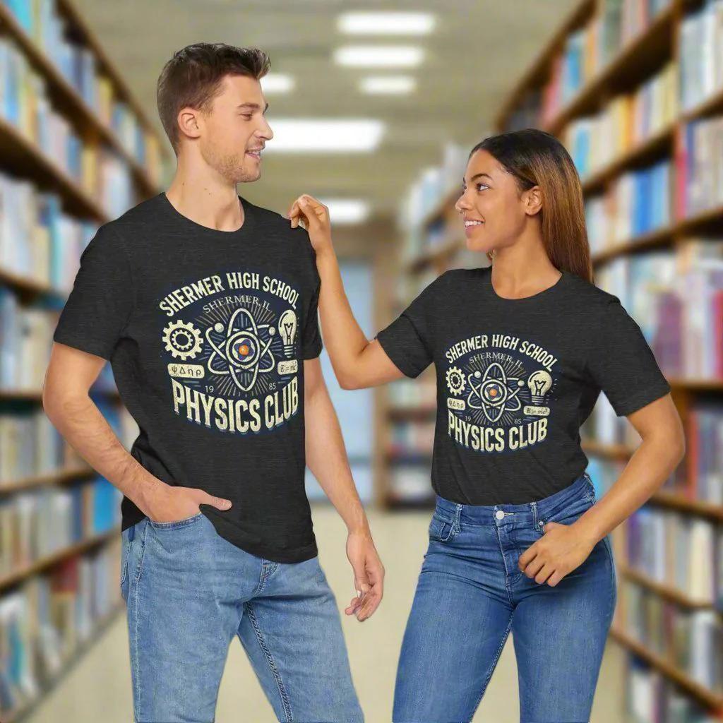 Shermer High School Physics Club Unisex T-Shirt and kids tshirt