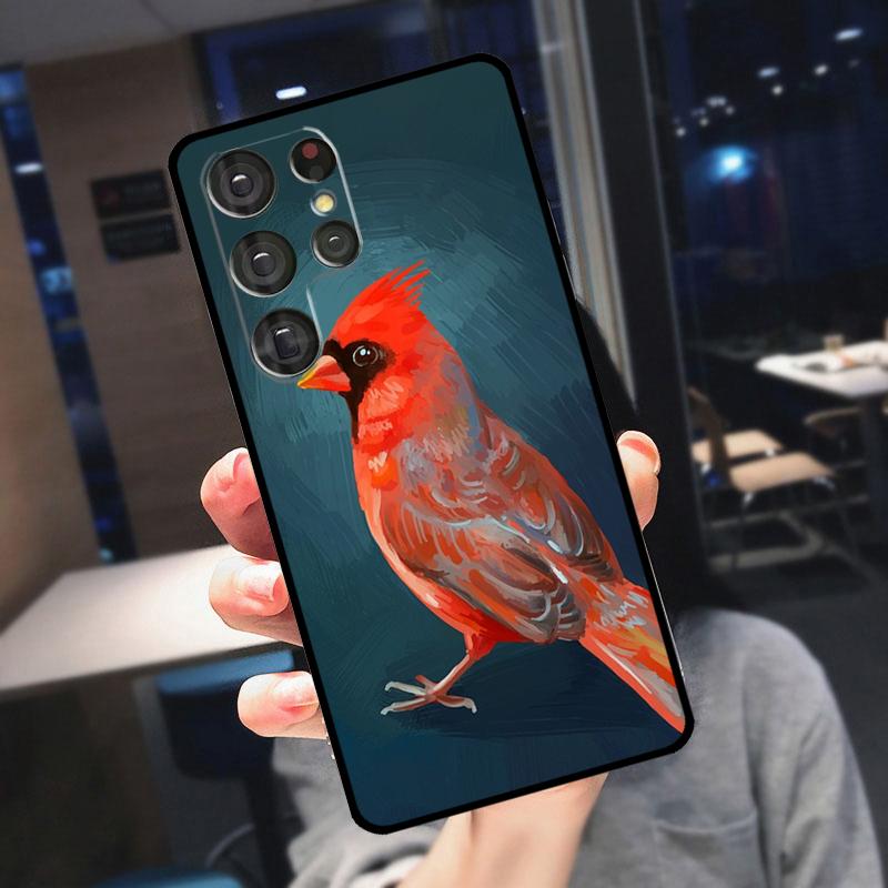 Lovely Birds Hummingbird Cover For Samsung Galaxy S25 S24 S21 S22 S23 Ultra S9 S10 Plus S24 FE S21 FE Phone Case