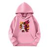 Child Fashion Lightweight Long Sleeve Pullover With Pockets  Print Hoodie