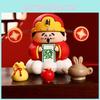 Lucky God Of Wealth Decorative Figurine Office Good Luck Ornament For Desk Desktop Decoration Gift
