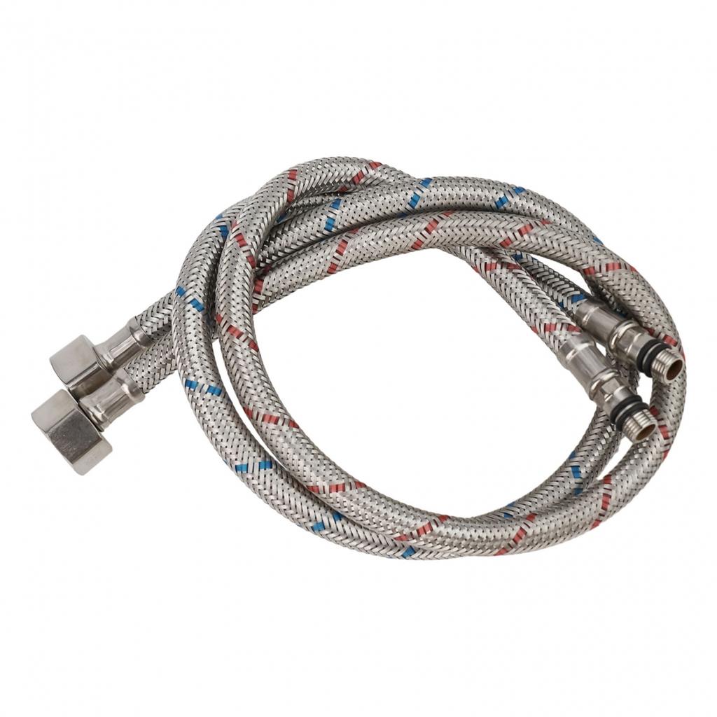 Fitting Facuet Hose Pipe Kitchen Silver Stainless Steel