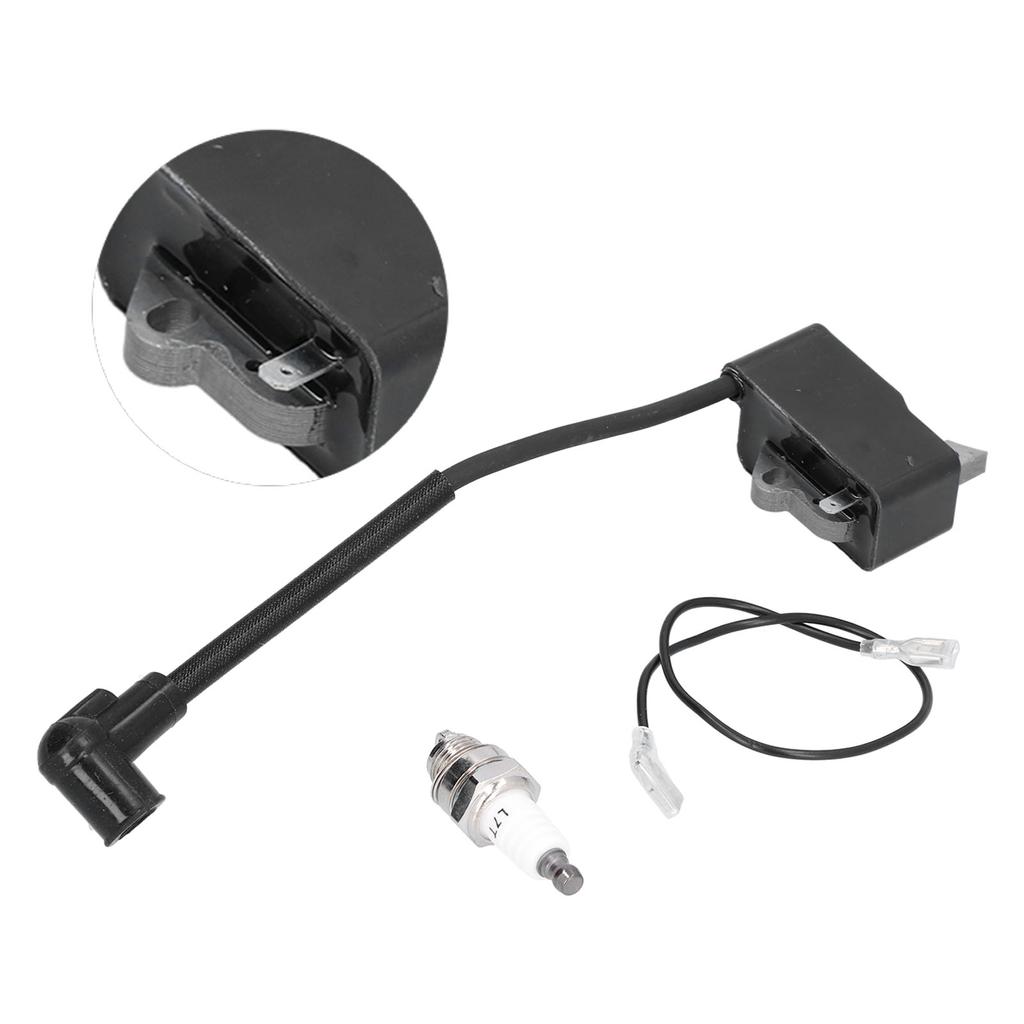 Ignition Coil Sparking Plug Kit Replacement Fit for Stihl FS80 FS80R FS85 KM55 FR85