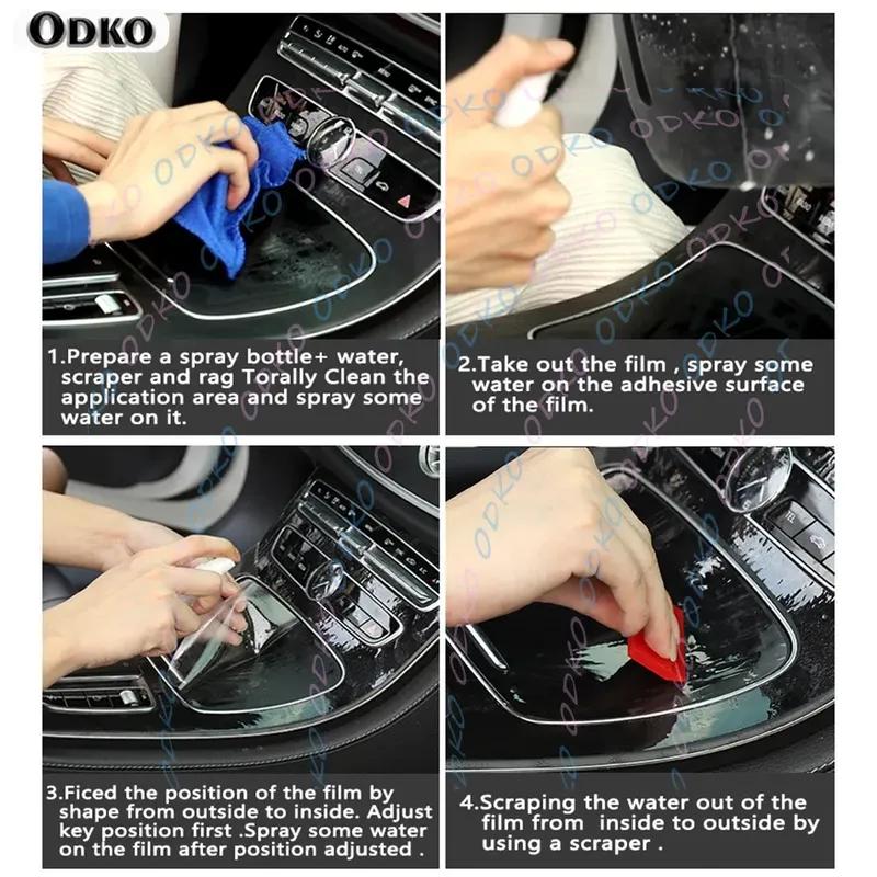 For HAVAL H6 GT Anti-scratch TPU Car Gear Dashboard Gps Navigation Screen Film Protective Sticker