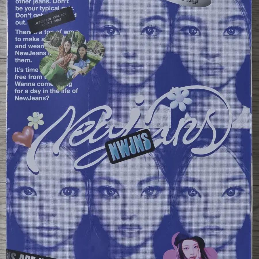 

(запечатанный) Ньюджинс. 1 Синяя Книга Альбом Внимание Группа Синяя Книга Njz