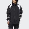 Adidas Originals Trefoil Vintage Sports Jacket Men Jackets Black FJ7488