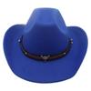 British Celebrity Style High-End Top Hat Tibetan Bull Head Accessories Travel Mountaineering Sun Protection Hat