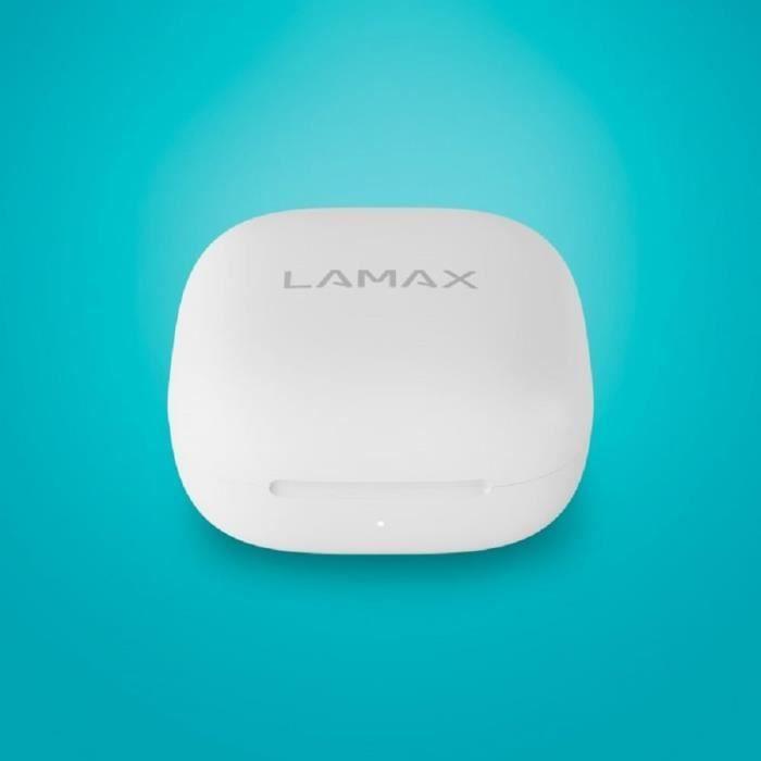 Écouteurs Sans Fil - LAMAX - Clips1 Plus - Bluetooth 5.3 - Autonomie 42 Heures - Anti-bruit Actif