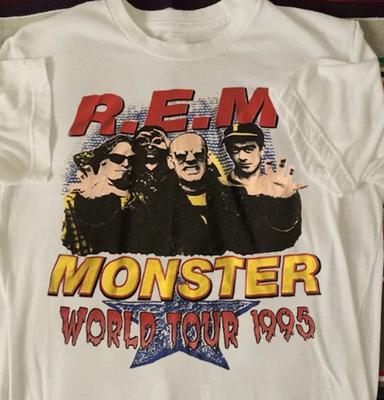 1995 REM Monster Tour Unisex T-shirt REM Rock Band Concert Shirt Unisex T-Shirt
