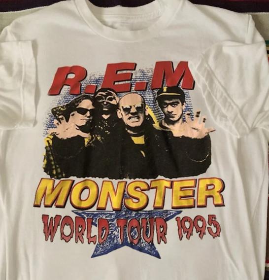 

1995 REM Monster Tour Unisex T-shirt REM Rock Band Concert shirt Unisex T-Shirt XXXXL
