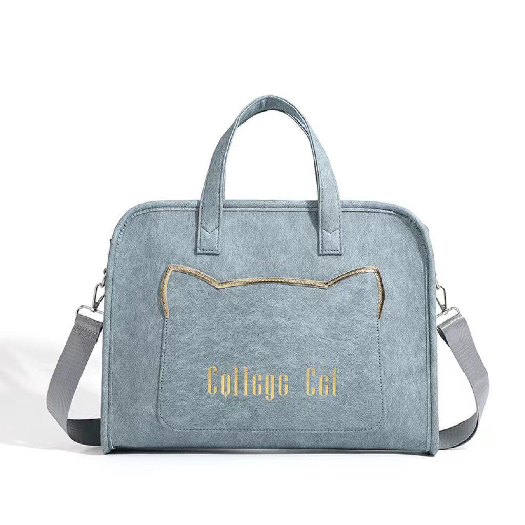 Stilvolle Damen-Laptoptasche - Passend für Huawei, Apple, Asus, Lenovo - Ideal für den Arbeitsweg, als Umhängetasche oder Handtasche